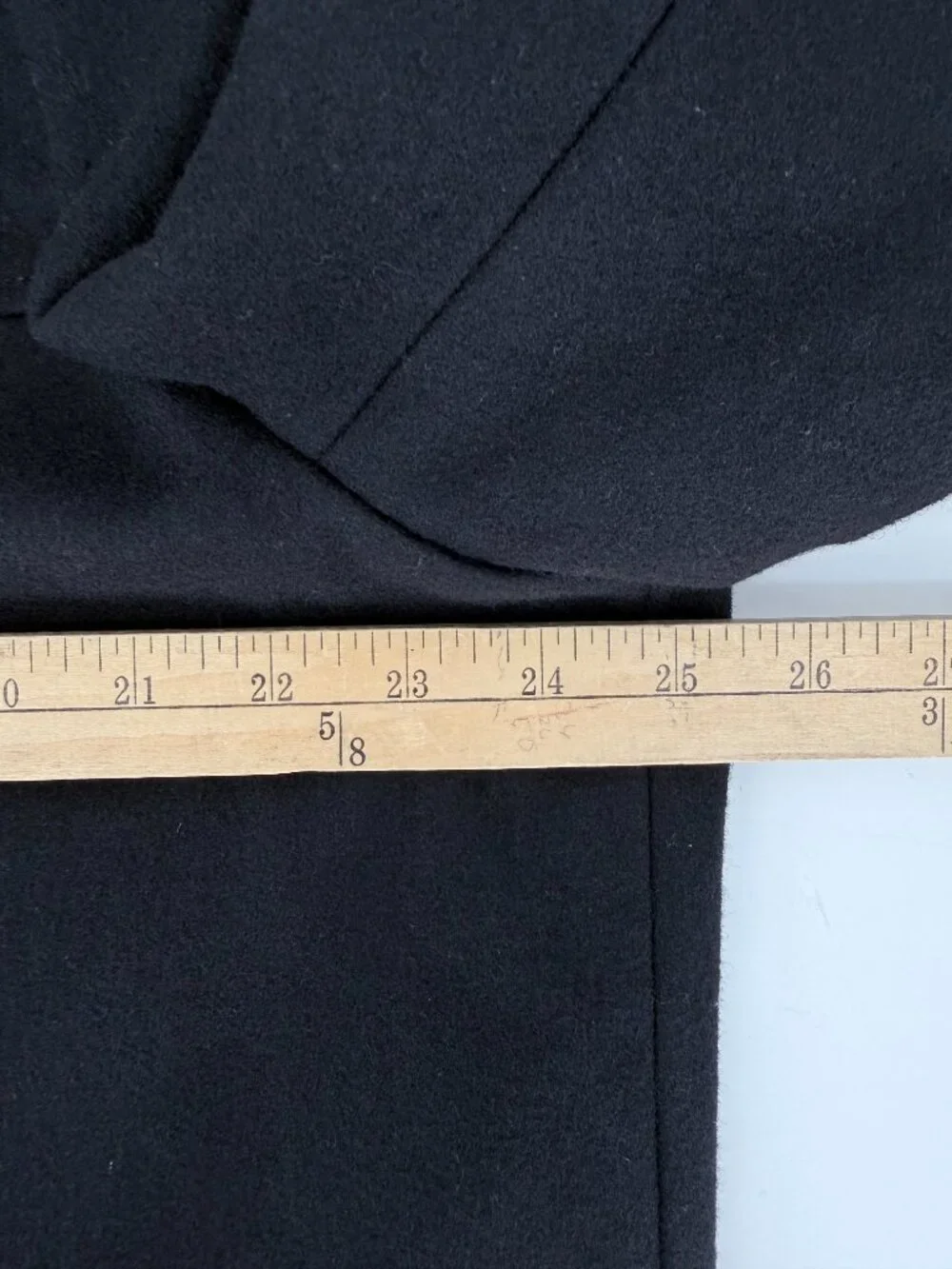 G.H. Bass Black Heavyweight Wool Blend Button Front Field Jacket Mens XL